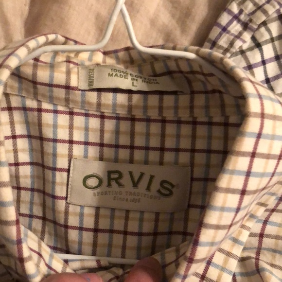 2 Size Large Orvis Shirts Lot - Picture 5 of 5